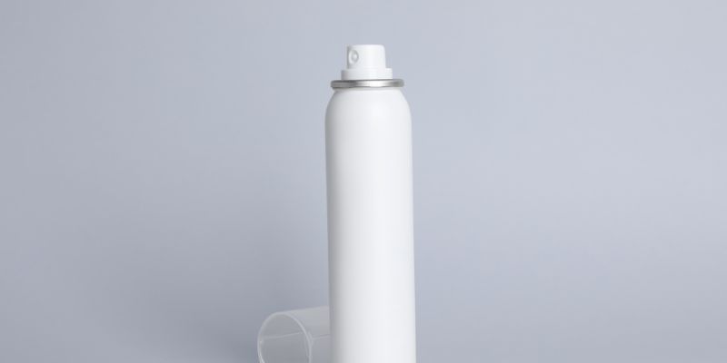 A can of dry shampoo.