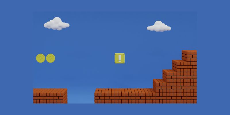 Super mario brothers game.