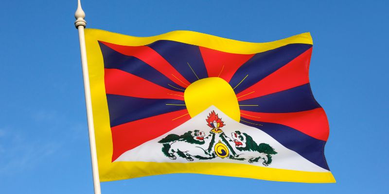 Tibetan flag