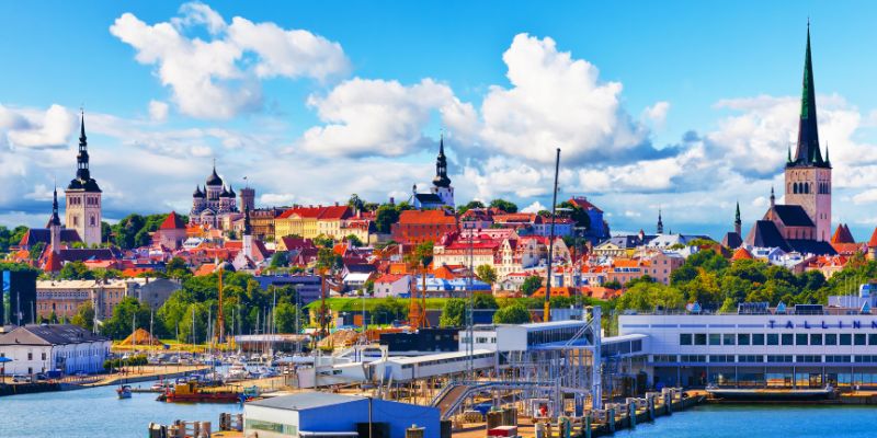 View of Estonia
