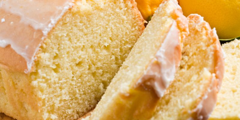 A delicious pound cake