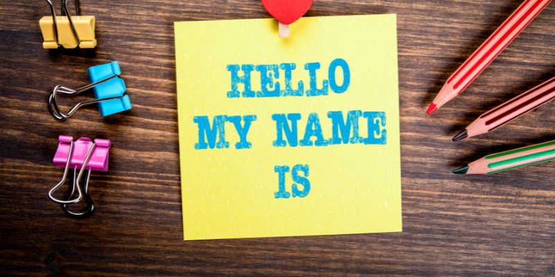 Hello my name is ... post it