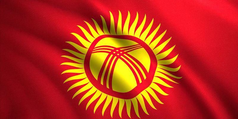 Kyrgyztan flag