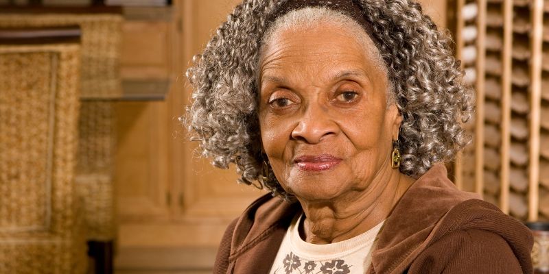 An older attractive woman