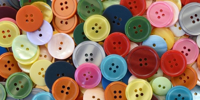 A Wide variety of buttons