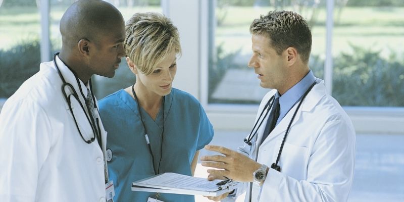 A group of doctors